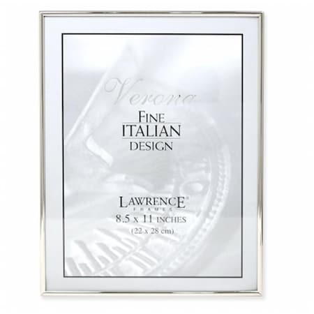 Lawrence Frames Simply Metal Picture Frame - Silver, 0.77 in. LA328134